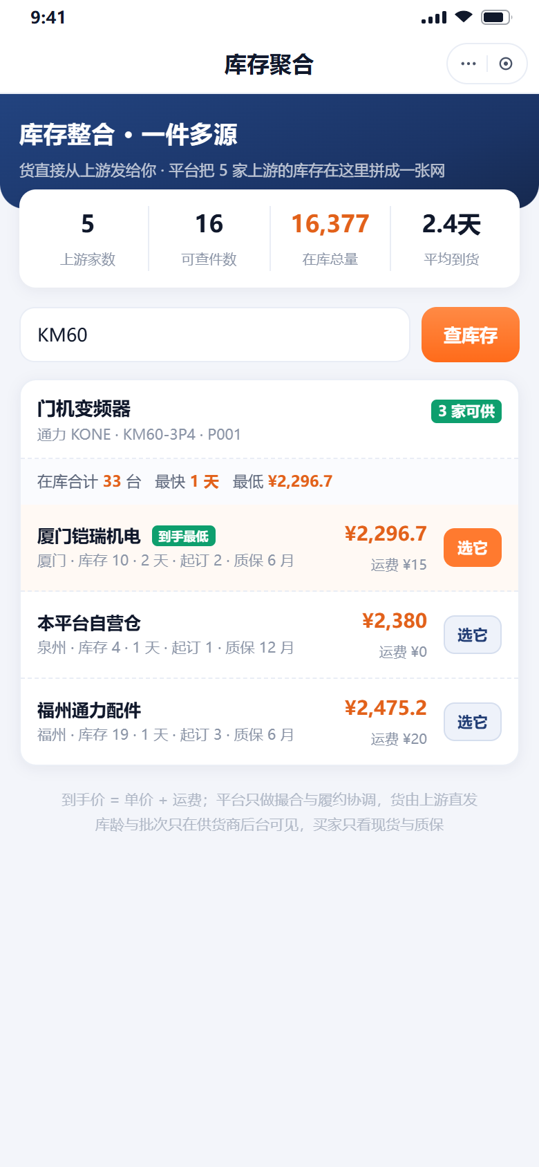 一件多源