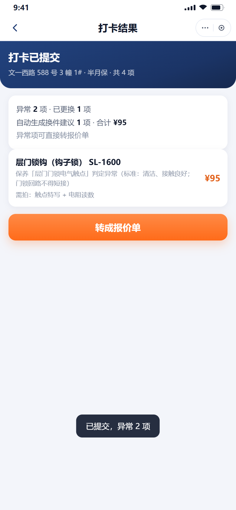 结果